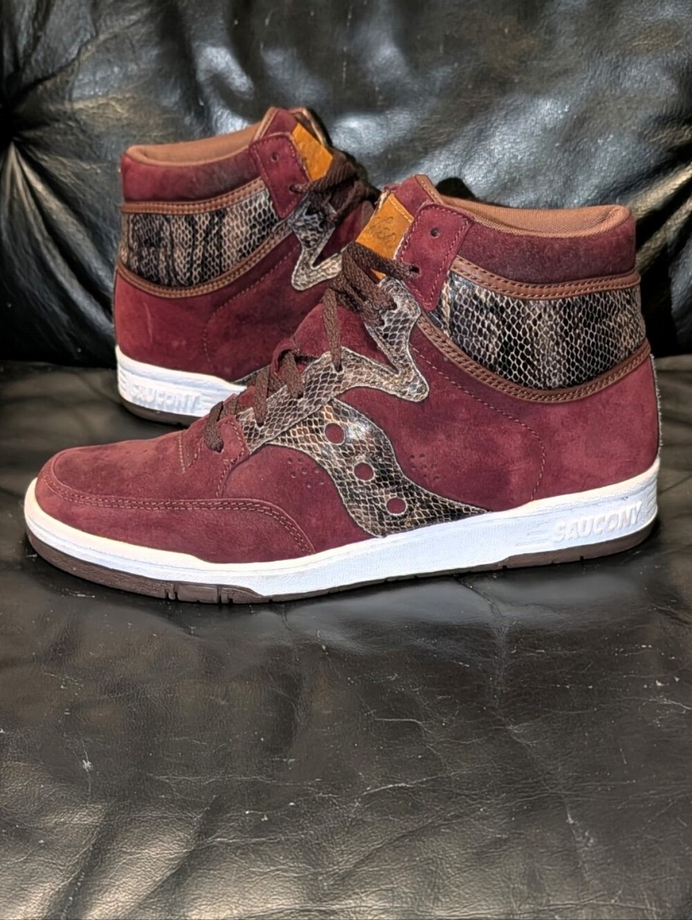 Packer Shoes x Saucony Hangtime Hi - 'Brown Snake'